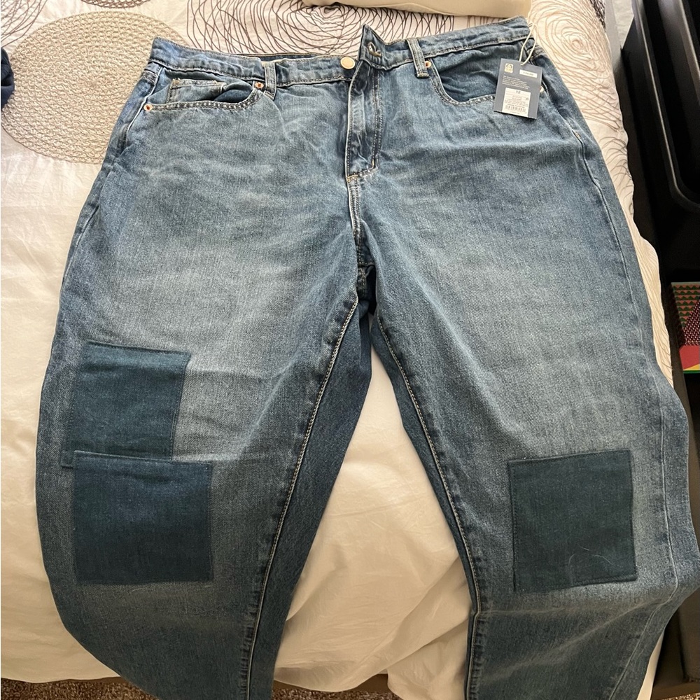 Original Thread. Size 12 with patches.